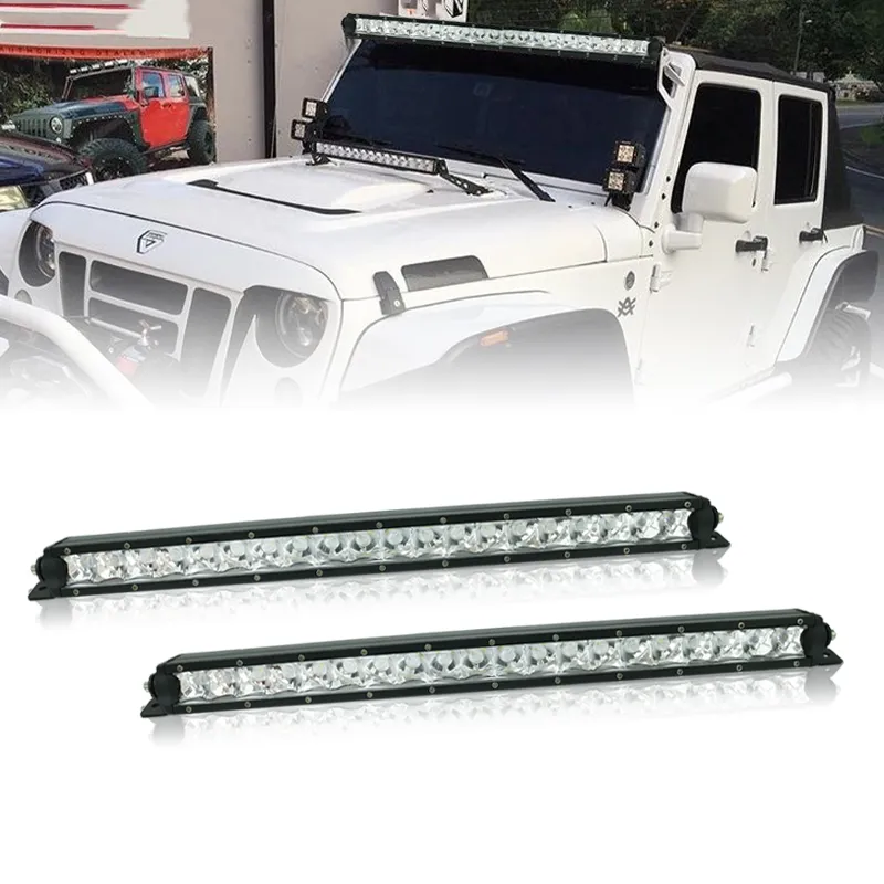 Трёхрядная светодиодная панель комбинированного освещения Flood/Spot – для внедорожников и лодок, рабочие фары для движения