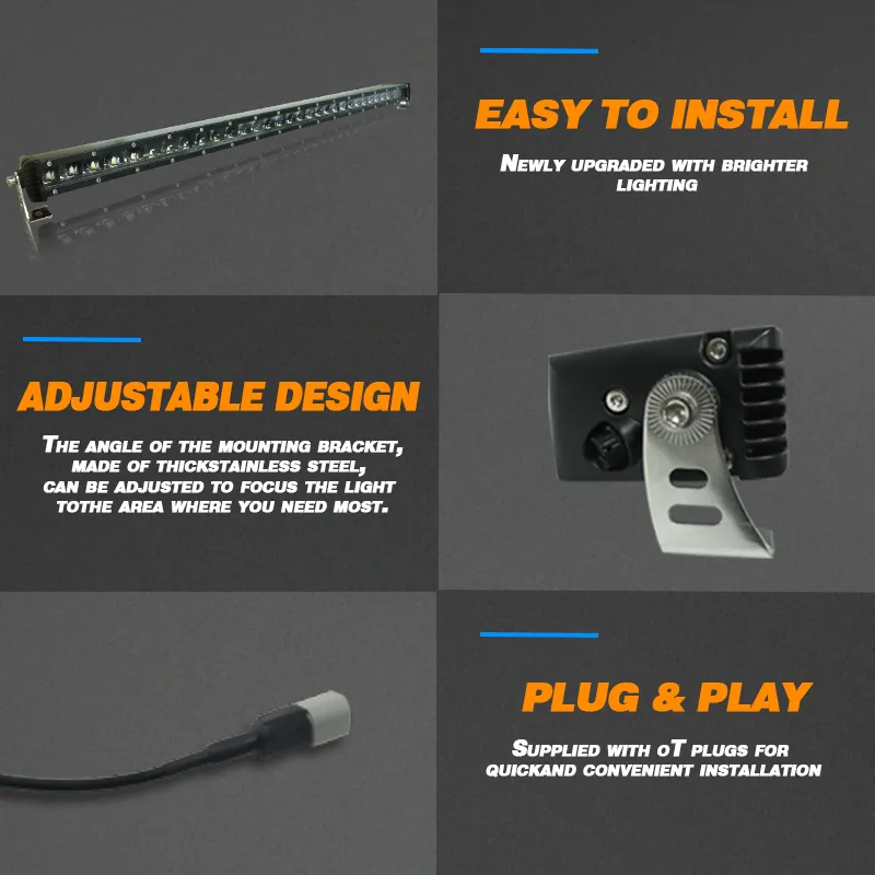 Светодиодная панель 30 дюймов для внедорожников – прожекторная яркая основная фара
