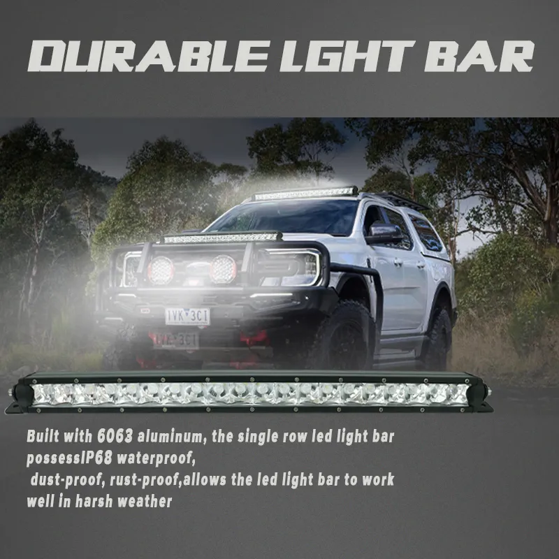 Черная модульная светоодиодная панель с сборной конструкцией 22 дюйма – для внедорожников 4×4 и грузовиков