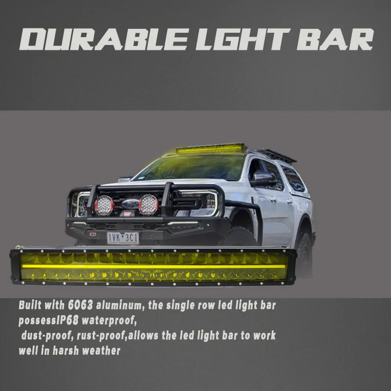 Сверхяркая светодиодная панель для внедорожников 4×4 – дальний прожектор для грузовиков, мощная LED-панель