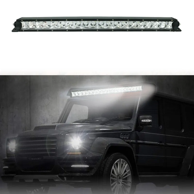 Черная модульная светоодиодная панель с сборной конструкцией 22 дюйма – для внедорожников 4×4 и грузовиков