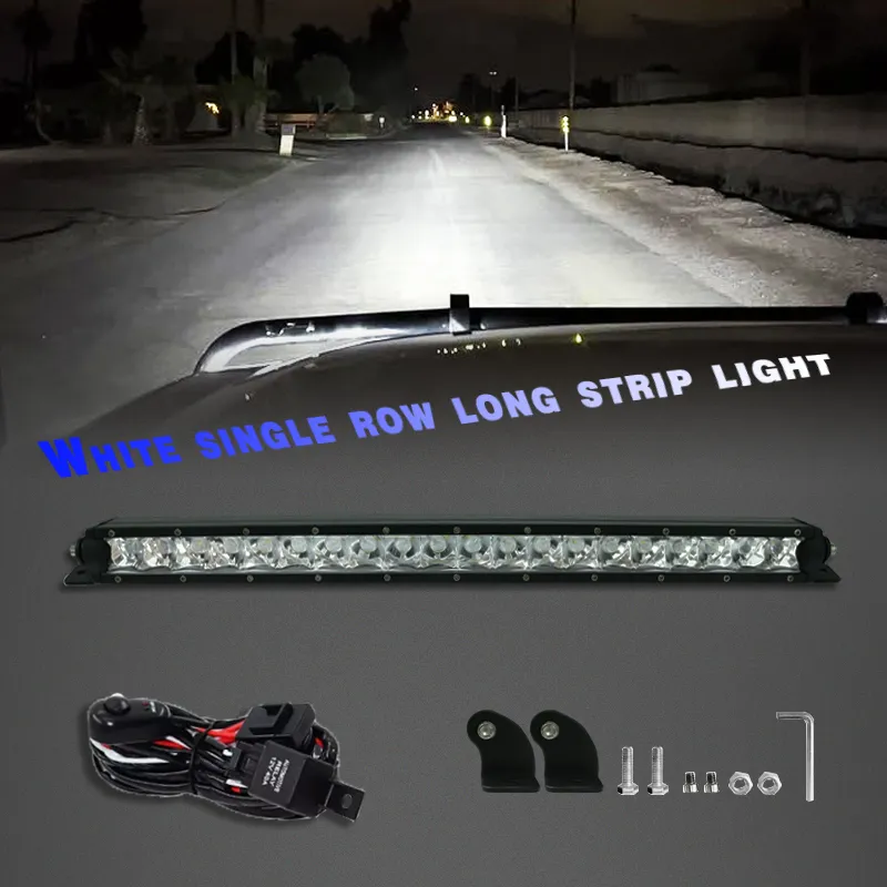 Черная модульная светоодиодная панель с сборной конструкцией 22 дюйма – для внедорожников 4×4 и грузовиков