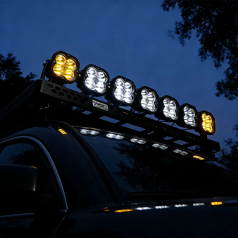 Модульная светодиодная панель для авто | Пользовательские размеры 32/42/52 дюйма | Комбинированный свет | Внедорожные фарра (дальний/туманной)