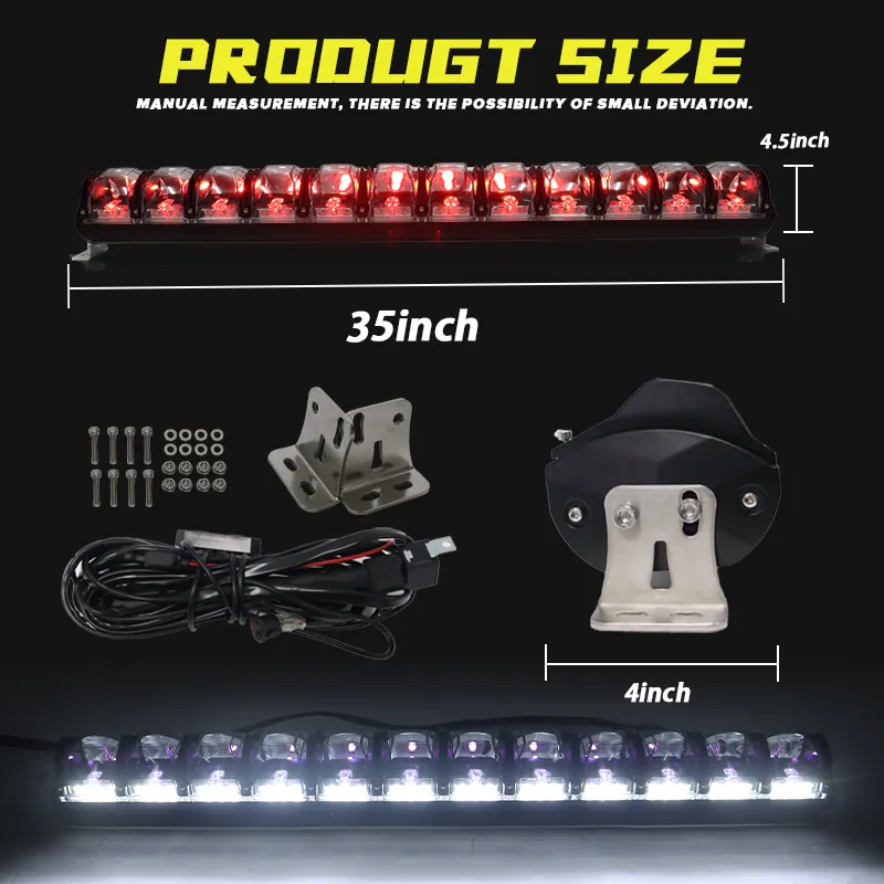 Многофункциональная эволюционная RGB светодиодная панель | 32 дюйма | Внедорожная фарра | Универсальная адаптация