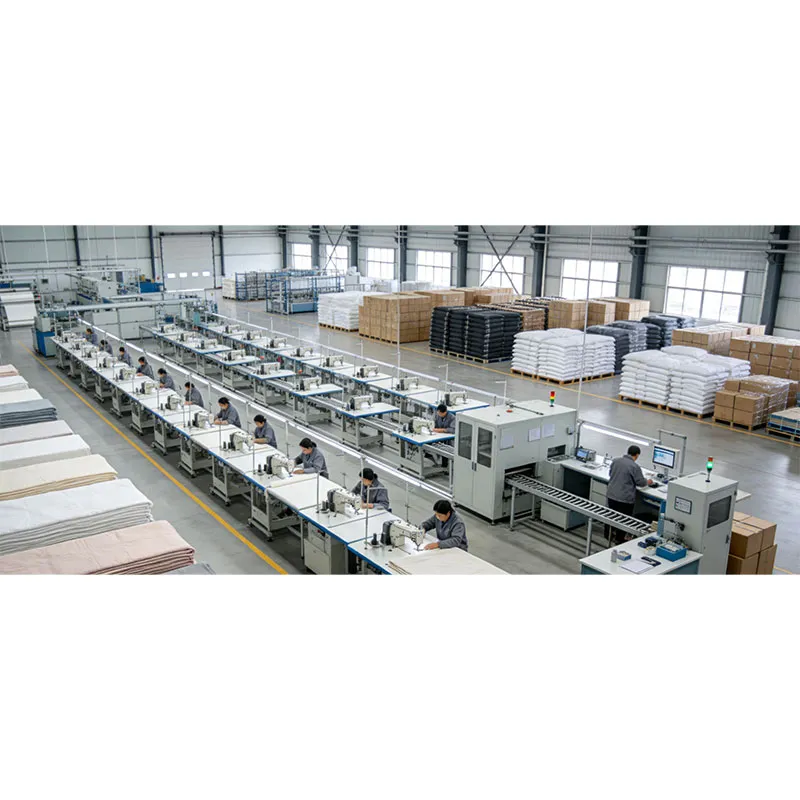 Завод компании «Баодин Джуфу Текстил» площадью 5000 квадратных метров укрепляет свои позиции в сфере оптовых поставок русскоязычной продукции.