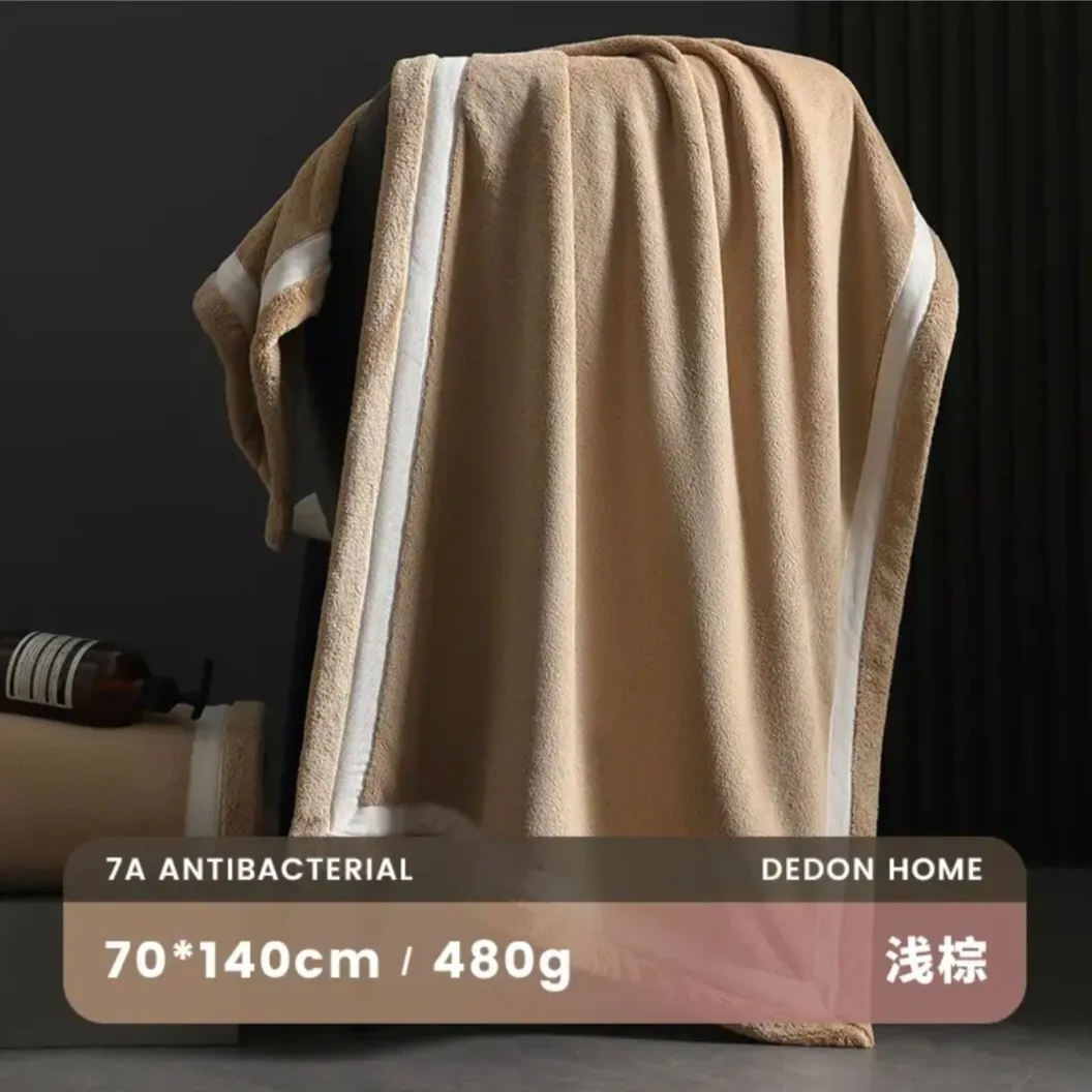 Банное полотенце из кораллового флиса4