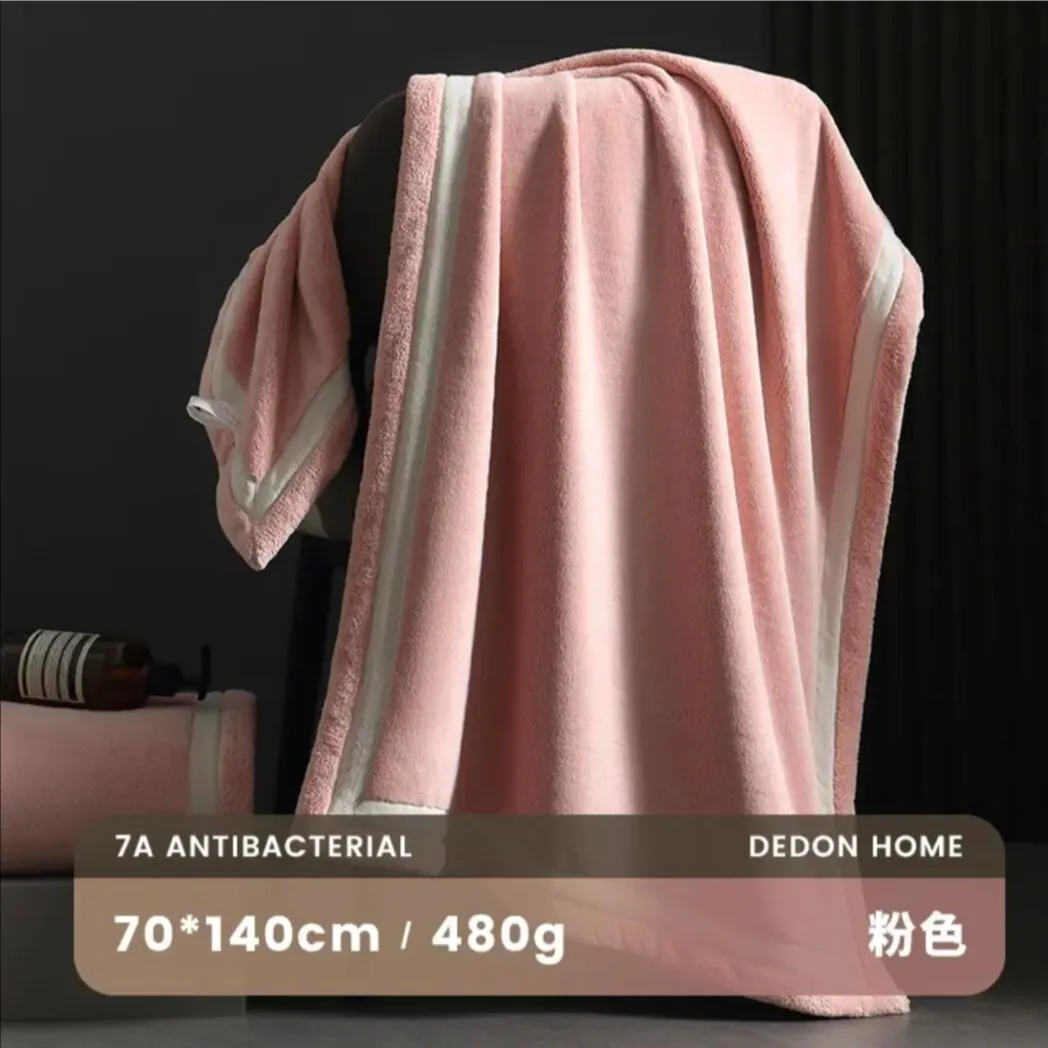 Банное полотенце из кораллового флиса4