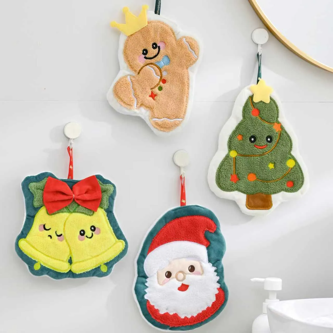 Полотенце для рук из кораллового флиса1