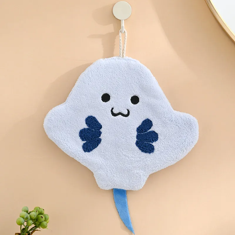 Полотенце для рук из кораллового флиса2