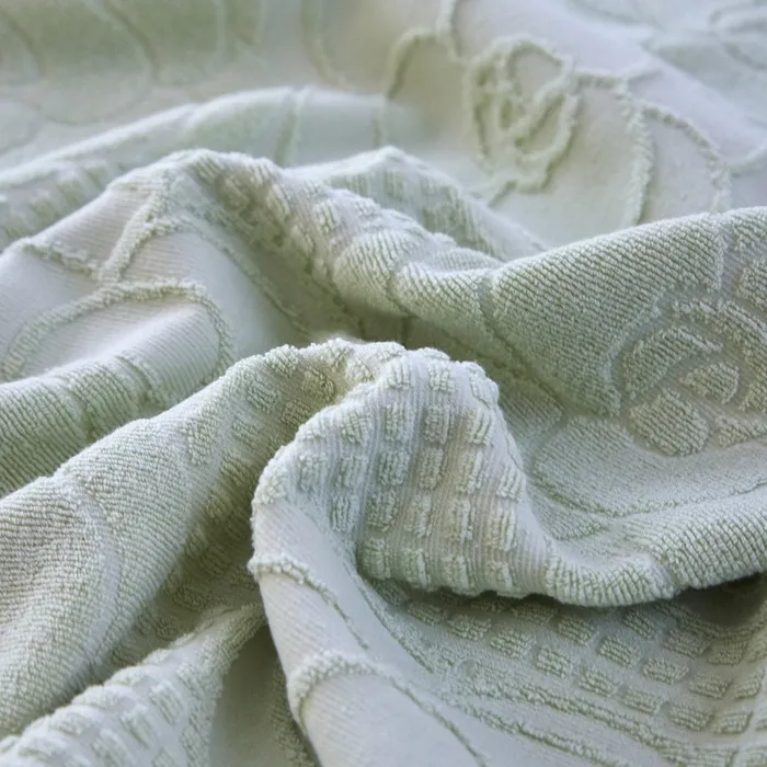 Хлопковый плед с ворсом петлей, Категория А, универсальный