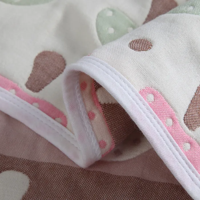 Шестислойное хлопковое одеяло из марли, утепленное, мягкое и комфортное для кондиционера