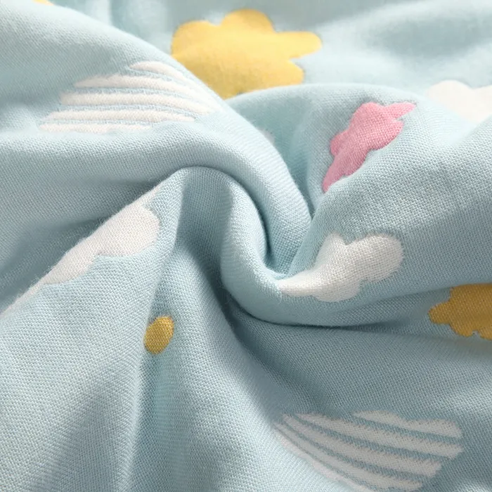 Шестислойное хлопковое одеяло из марли, утепленное, мягкое и комфортное для кондиционера