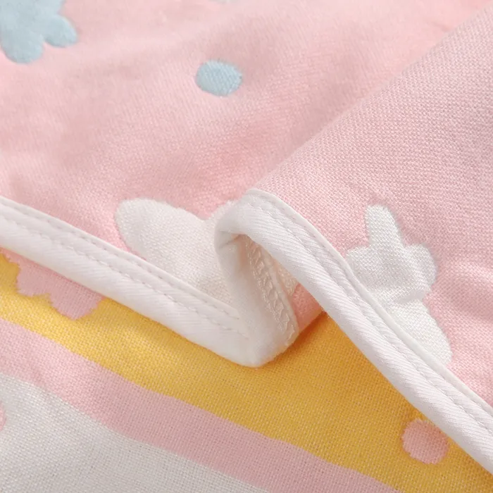 Шестислойное хлопковое одеяло из марли, утепленное, мягкое и комфортное для кондиционера