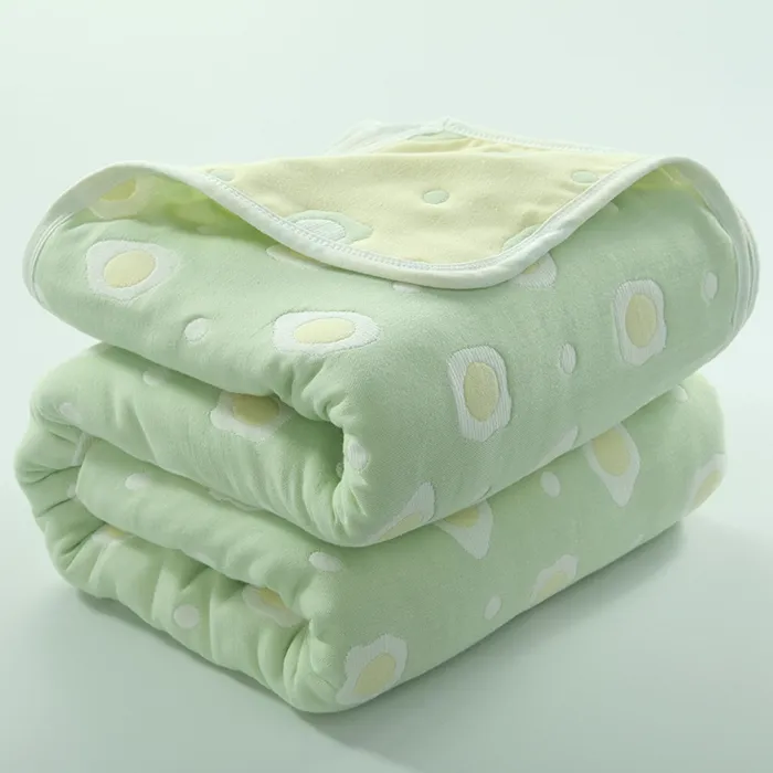 Шестислойное хлопковое одеяло из марли, утепленное, мягкое и комфортное для кондиционера