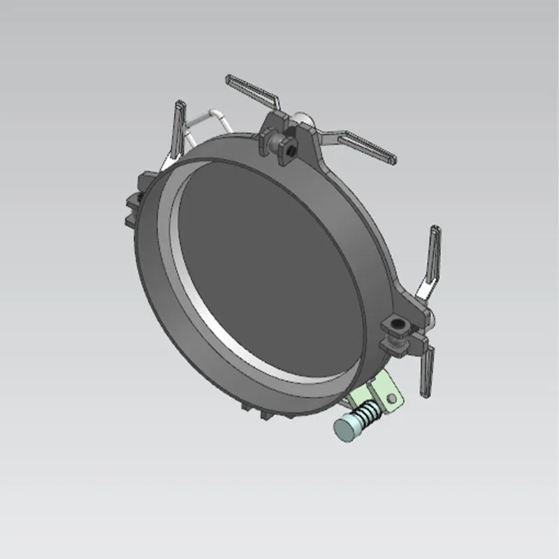 Внешний четырехлапый люк