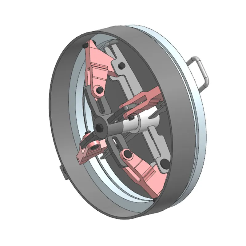 Ротационный внутренний четырехлапый люк