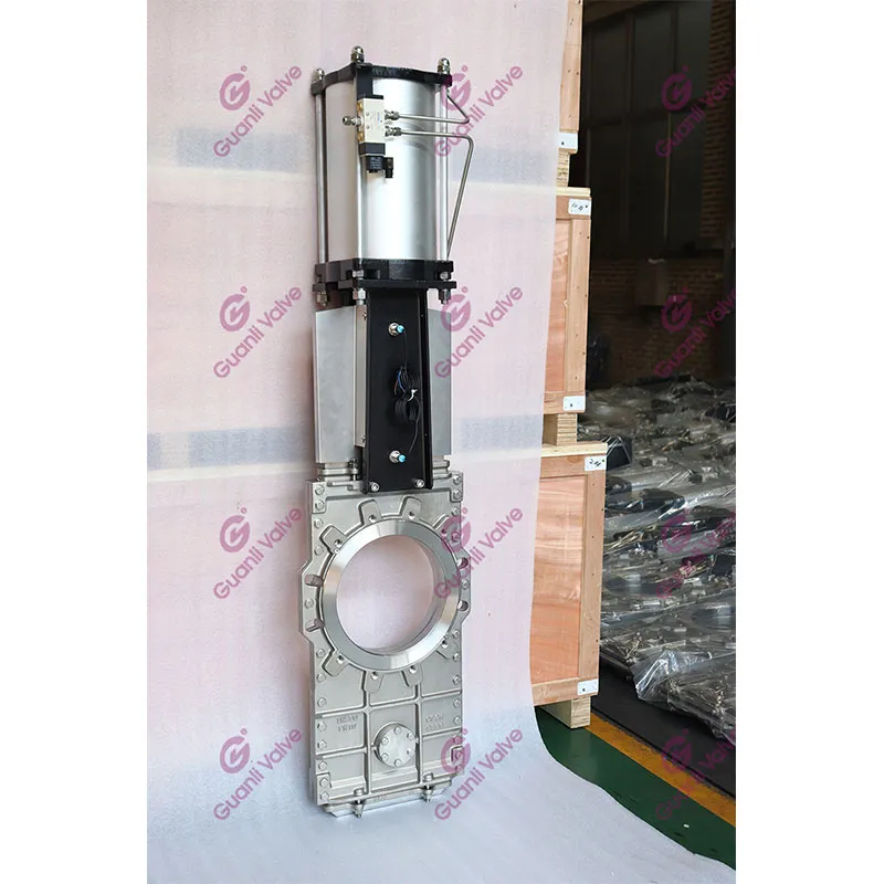 GKT Ножовые задвижки с проходным каналом