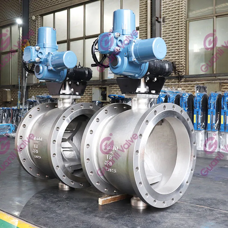 GVU947 СЕГМЕНТНЫЙ ШАРОВОЙ КЛАПАН ЭЛЕКТРИЧЕСКИЙ ПРИВОД