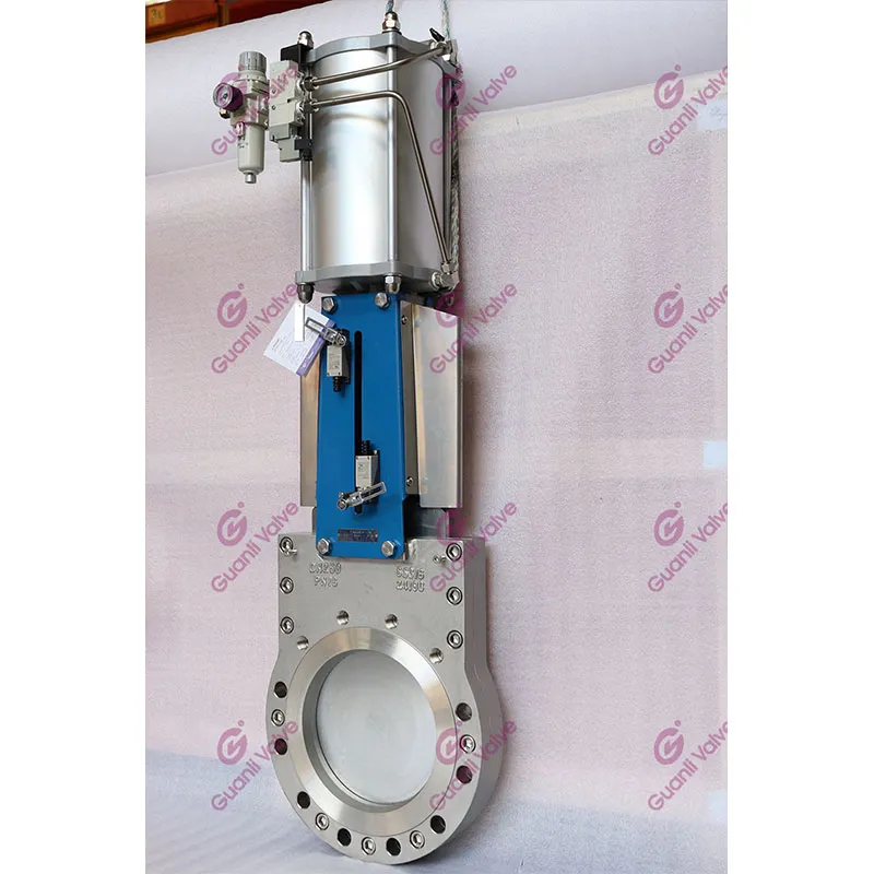 Двусторонная ножевая задвижка GKJ HP