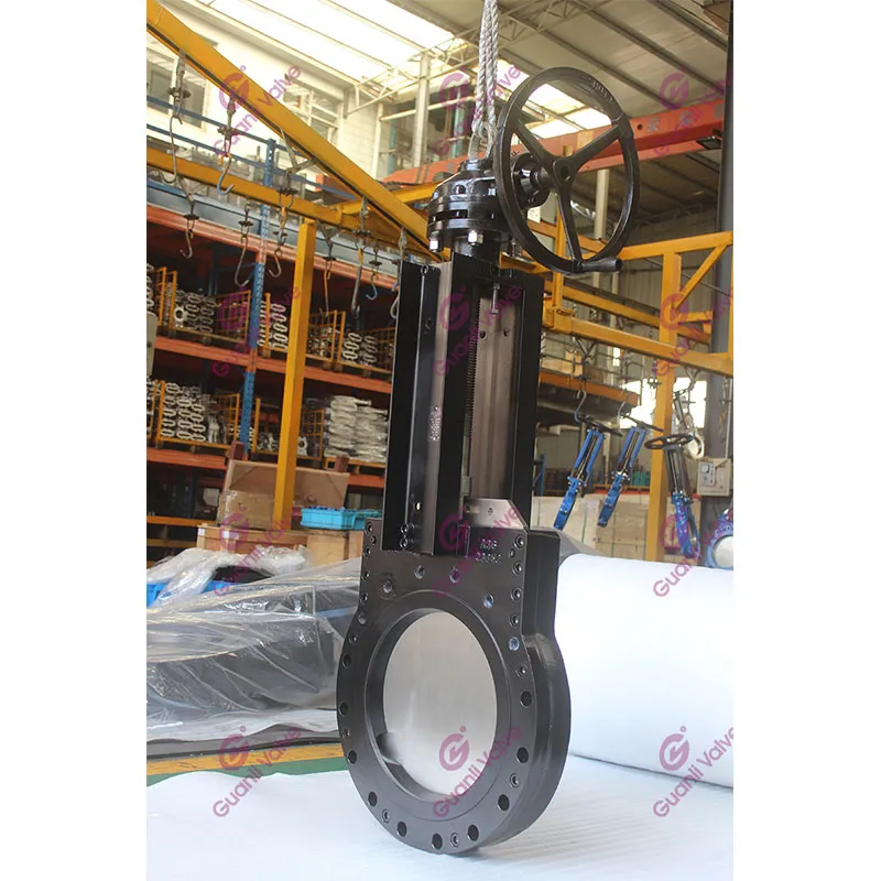 Двусторонная ножевая задвижка GKJ HP