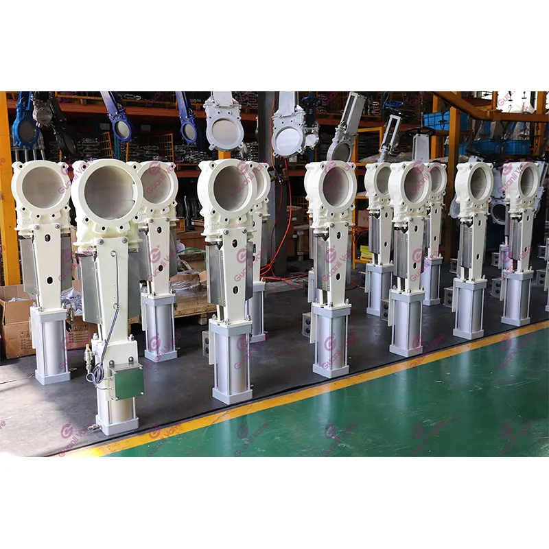 Ножевые задвижки серии GKS – компактное решение с вафельным окончанием для шламовых сред