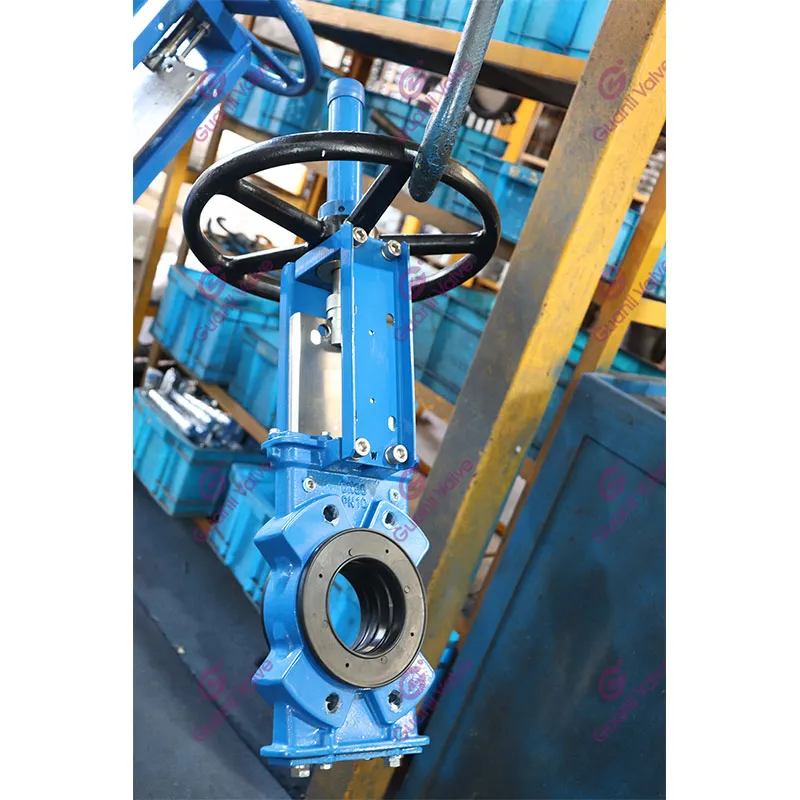 Ножевая задвижка GKW