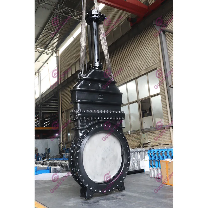 Ножевая задвижка с крышкой