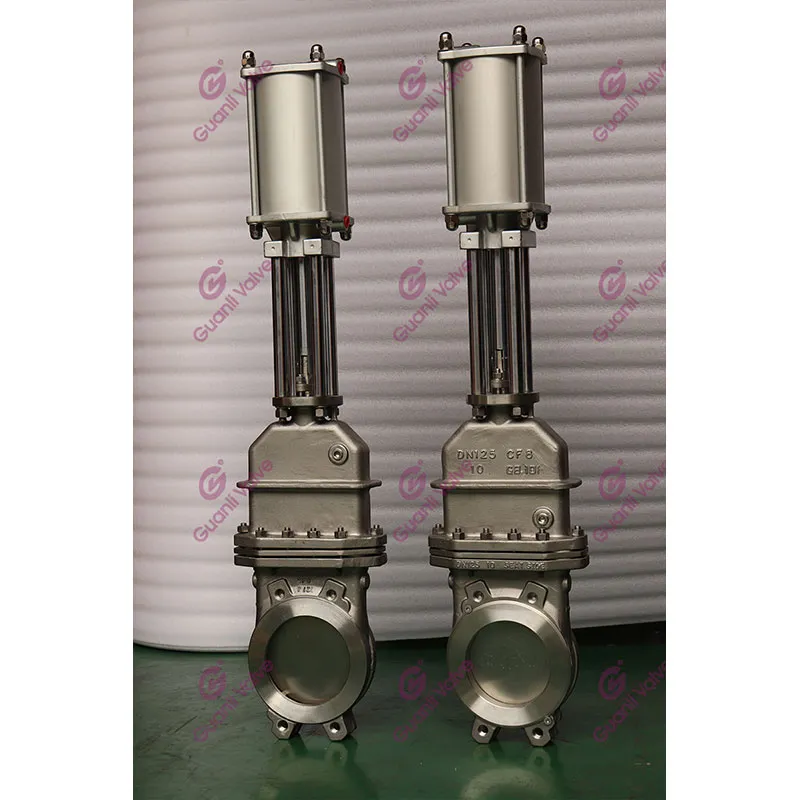 Ножевая задвижка с крышкой