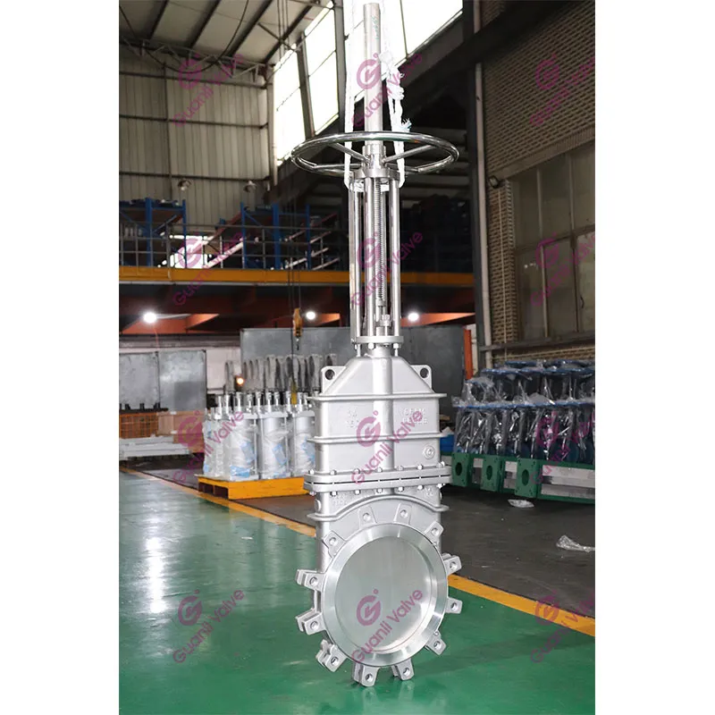 Ножевая задвижка с крышкой