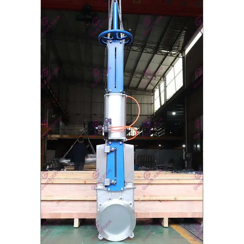 Однонаправленная ножевая задвижка GKO