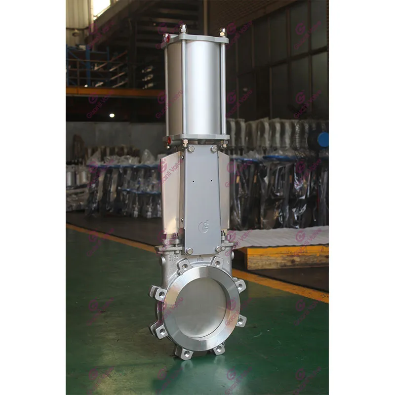 Однонаправленная ножевая задвижка GKO