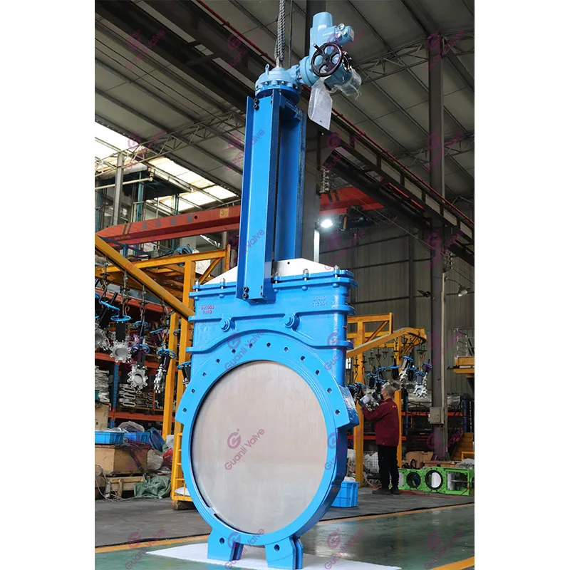 Однонаправленная ножевая задвижка GKU73