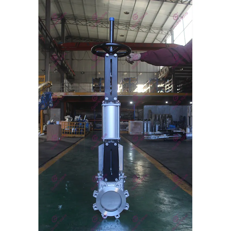 Однонаправленная ножевая задвижка GKU83