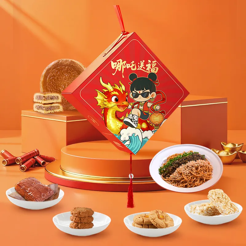 Нэчжа приносит удачу — подарочный набор новогодних угощений