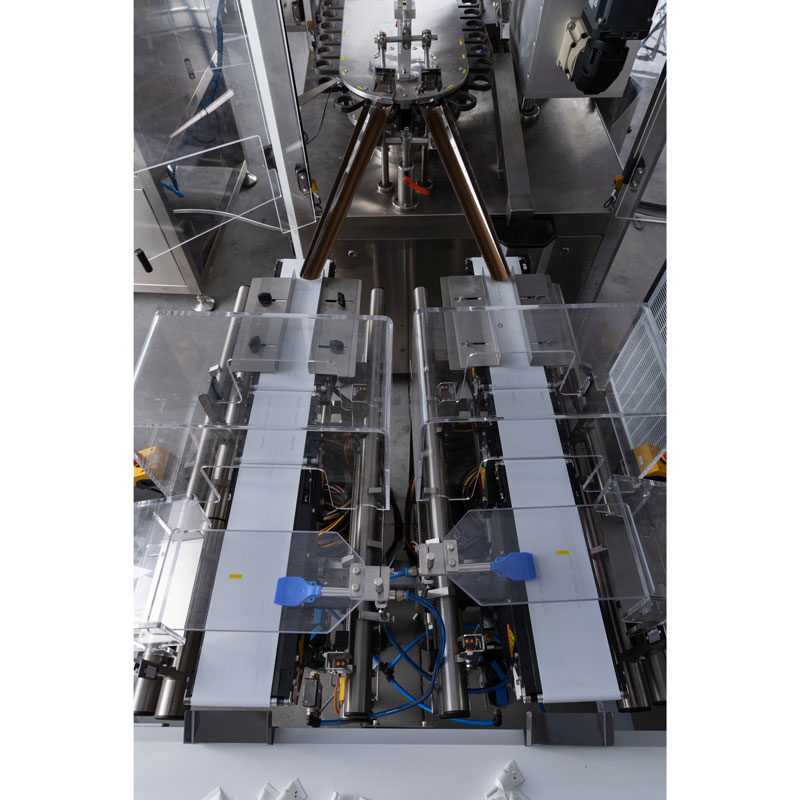 KPGFW-120D Двухголовочная роторная тубонаполнительная и запаечная машина