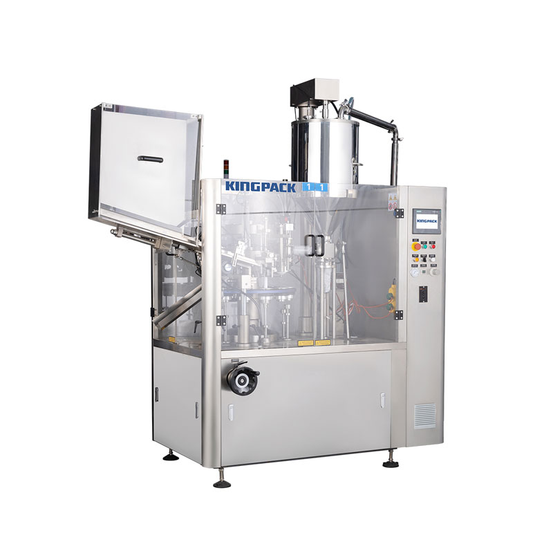 KPGFW-80 Полностью автоматическая машина для наполнения и запайки пластиковых и алюминиевых туб