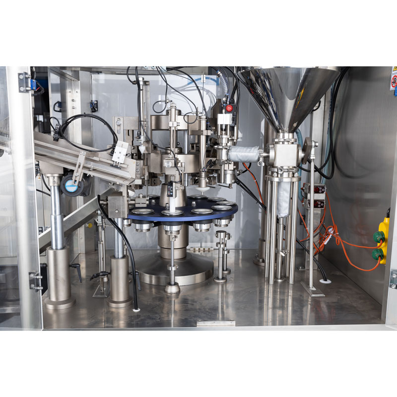 KPGFW-80 Полностью автоматическая машина для наполнения и запайки пластиковых и алюминиевых туб