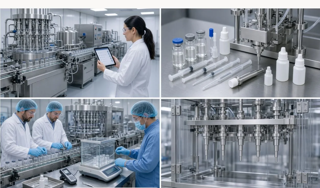 Инспекция и контроль качества линии Инспекция качества на линии фасовки ветеринарных препаратов