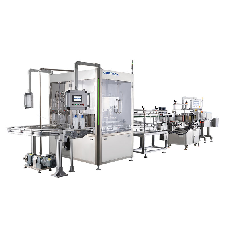 Автоматический фасовочно-укупорочный автомат – Линия производства дезинфицирующих средств (1)