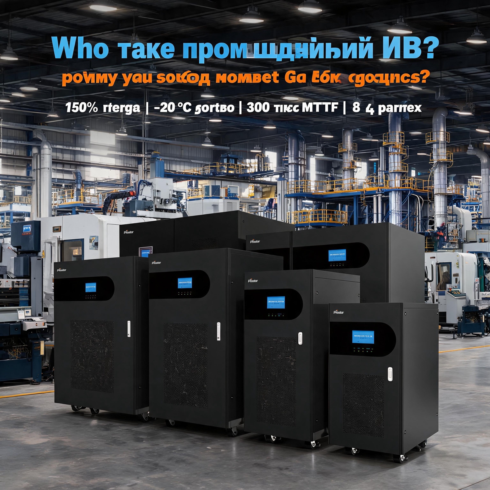 Промышленный ИБП: почему ваше производство не выживет без него?