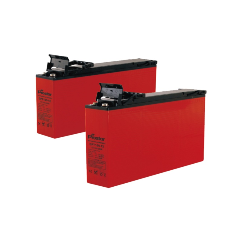 Фронтальные аккумуляторы 12В 55–190Ач для ИБП и телеком-стоек | Срок службы 8 лет | Prostar