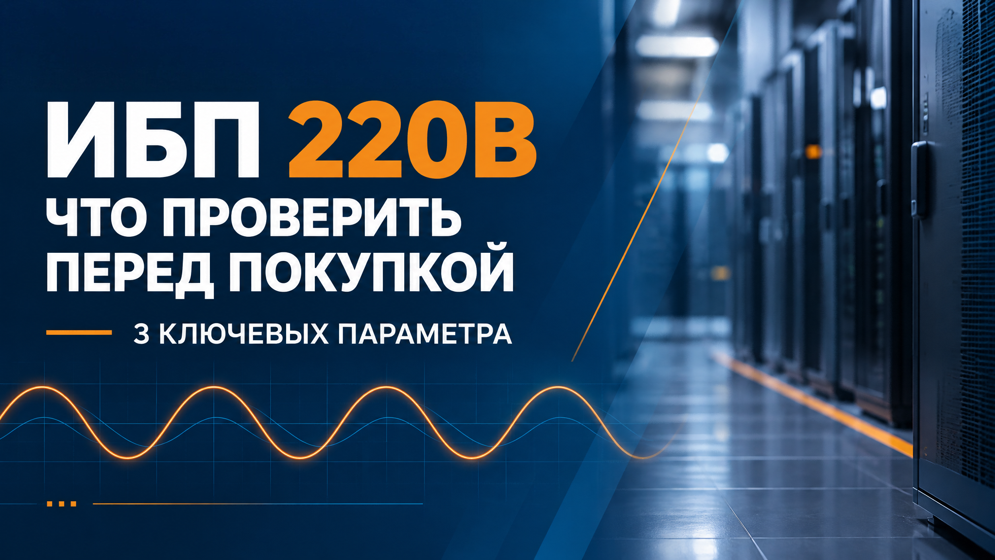 ИБП 220В Prostar для серверов, медицинского оборудования и видеонаблюдения