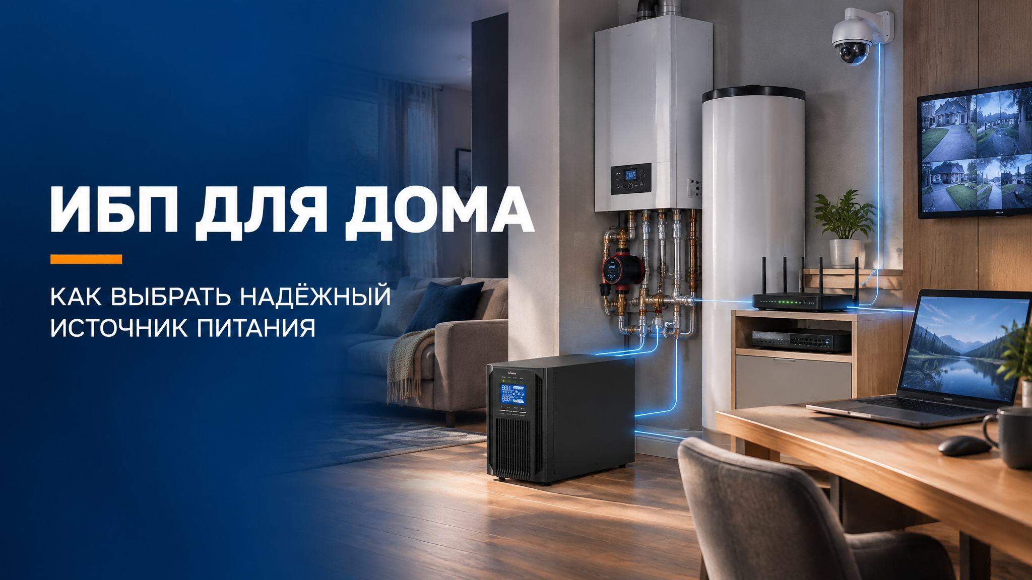 ИБП для дома: как выбрать надёжный источник бесперебойного питания — Prostar