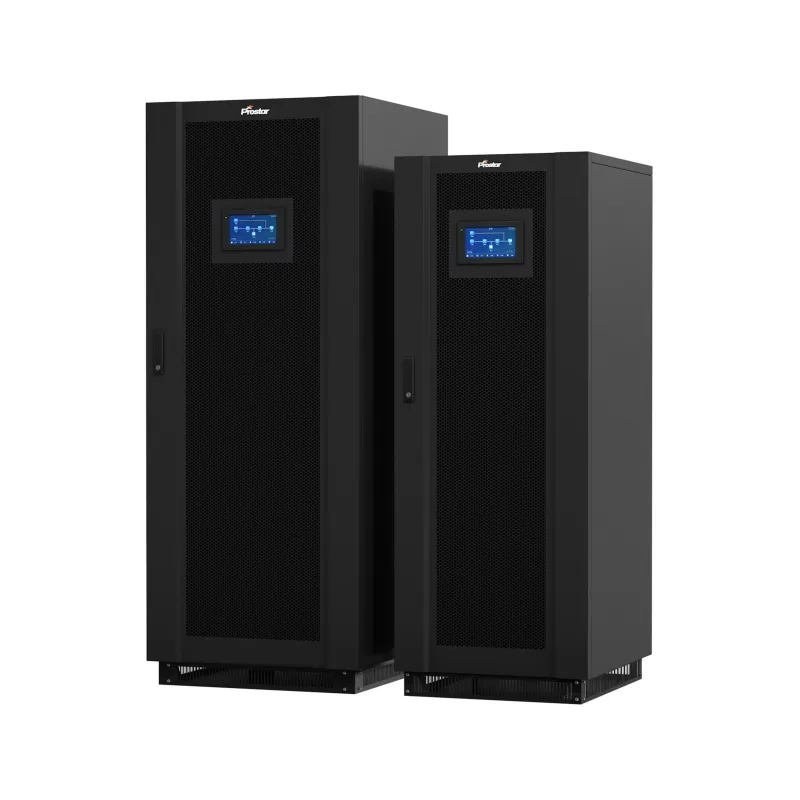 Цифровые ИБП Prostar ET для промышленности, мощность 10-200 кВА/10-200 кВт, коэффициент мощности 1.0, ЖК-дисплей