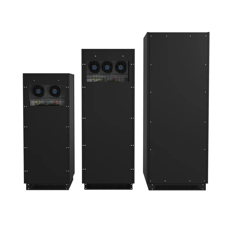 Промышленные цифровые ИБП Prostar ET, мощность 10-200 кВА/10-200 кВт, задняя панель с вентиляторами и клеммами, вид сзади