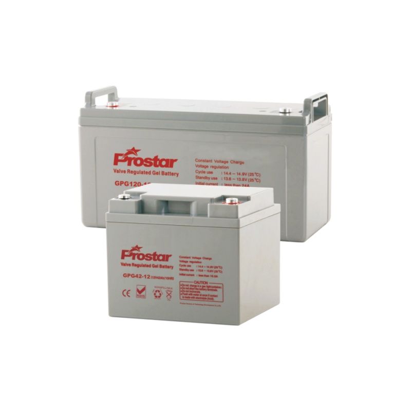 Гелевые аккумуляторы 12В 24–250Ач для глубокого цикла | Для ИБП и солнечных систем | Prostar