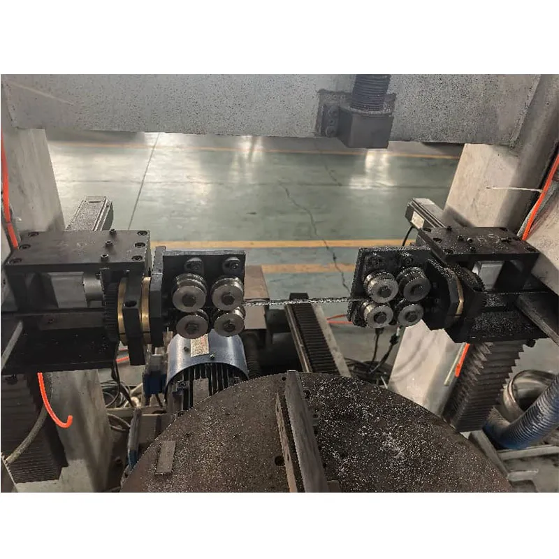 В настоящее время наша компания разрабатывает сервоприводное торсионное устройство для ленточнопильных полотен.