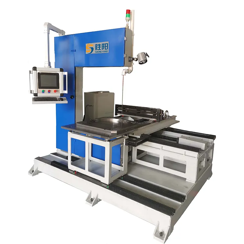 Алмазный кольцевой ленточнопильный станок Шэнъян GKHX60-60-60 с ЧПУ