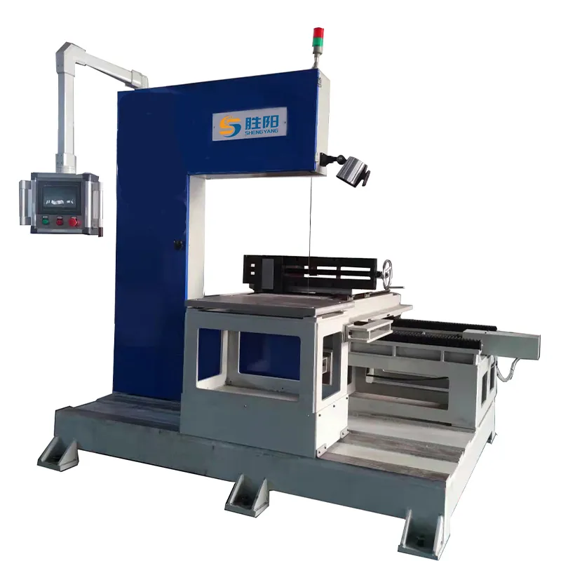 Алмазный кольцевой ленточнопильный станок Шэнъян GKHX80-80-80 с ЧПУ