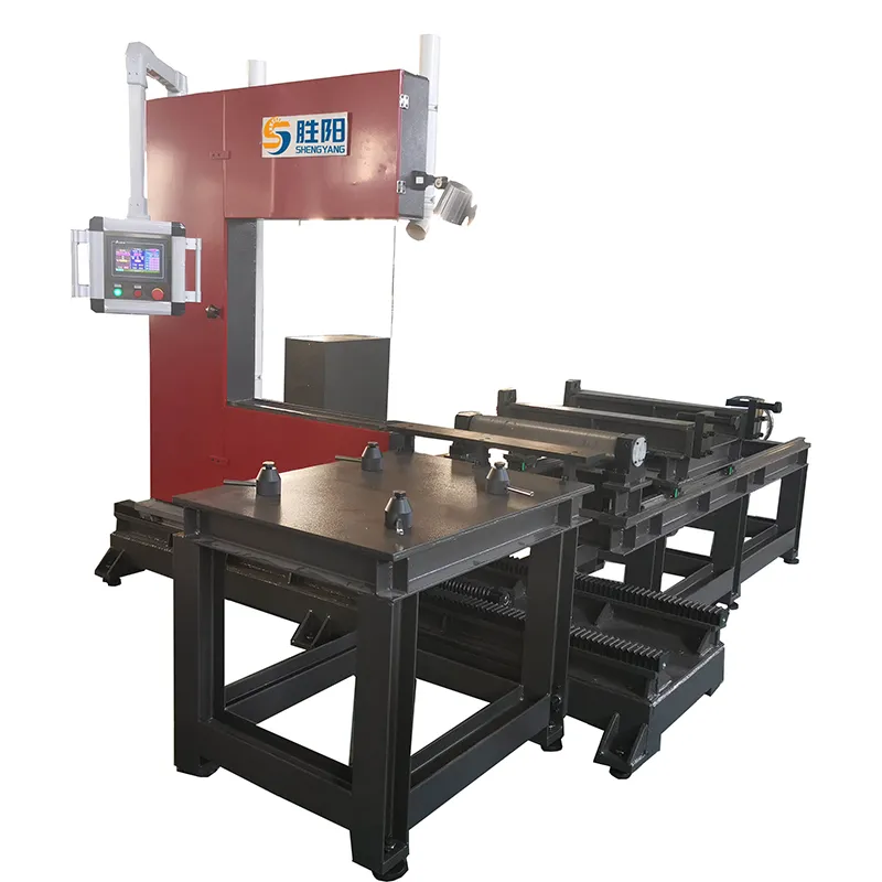 Алмазный кольцевой ленточнопильный станок Шэнъян GKHX80-80-80 с ЧПУ